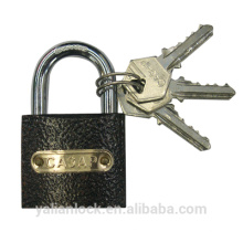 Russia Weatherproof plastic plated black iron padlock